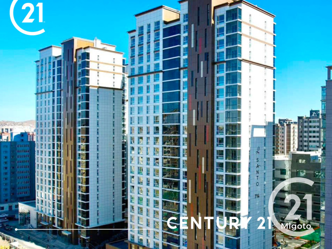 БЗД 26-р хороо Санто лайф хотхонд 73’2м2 мастертэй 3 өрөө худалдана.